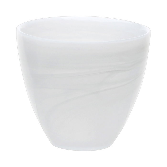 Avet Bol Blanco Transparente Alabastro 10 cm Diámetro, 9 cm Altura, 210 ml - Lote de 6 Unidades Avet Bol Blanco Transparente Alabastro 10 cm Diámetro, 9 cm Altura, 210 ml - Lote de 6 Unidades